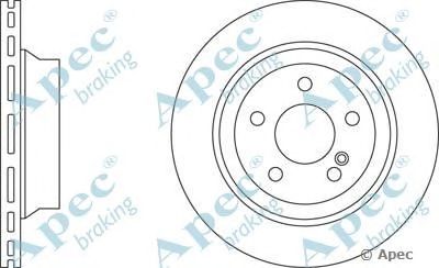 APEC BRAKING dsk2193 -  Тормозной диск
